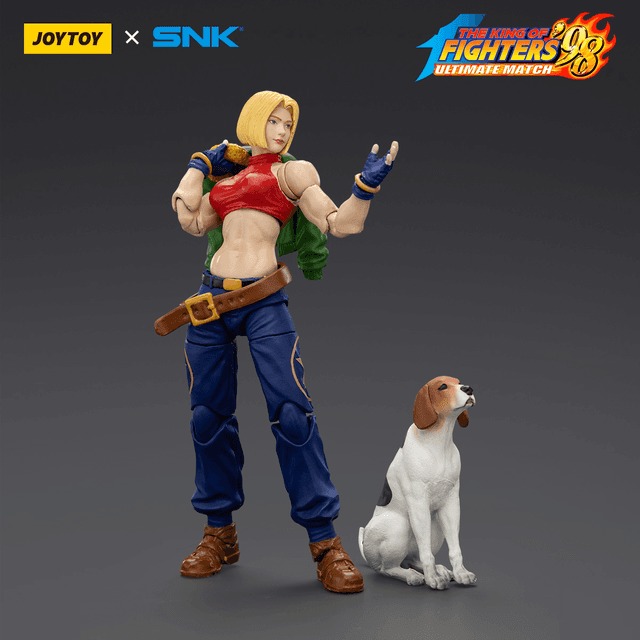 [Pre-Order] King of Fighters' 98UM - 97 Special Team Blue Mary 1/18 Action Figure